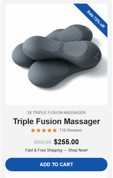 SmoothSpine Massager offer price 